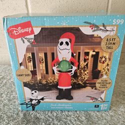 8.5ft Jack Skellington Christmas Inflatable 