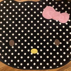 Polka Dot Hello Kitty Rug 