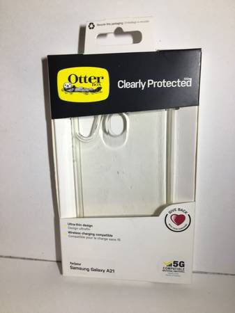 OtterBox Clearly Protected Skin Phone Case -Samsung Galaxy A21 Otter Box -NEW