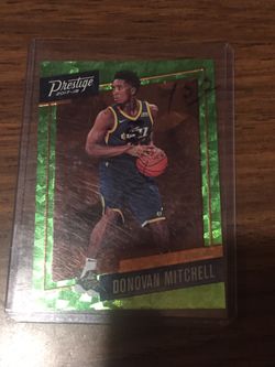 Donovan Mitchell Rookie Card 