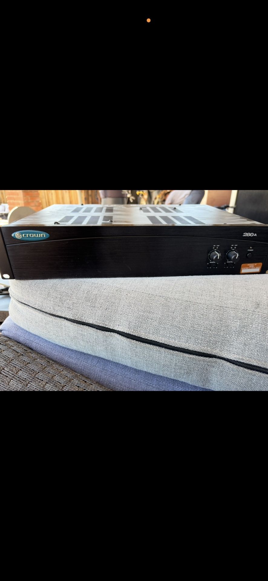 Crown Harman 280A Amplifier