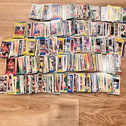 Sports card collection – a large lot