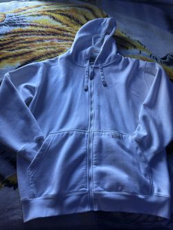 White Pro Club Zip Up 