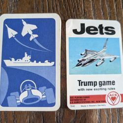 VINTAGE ACE Quartet Game Jets No. 3207 Complete. West Germany