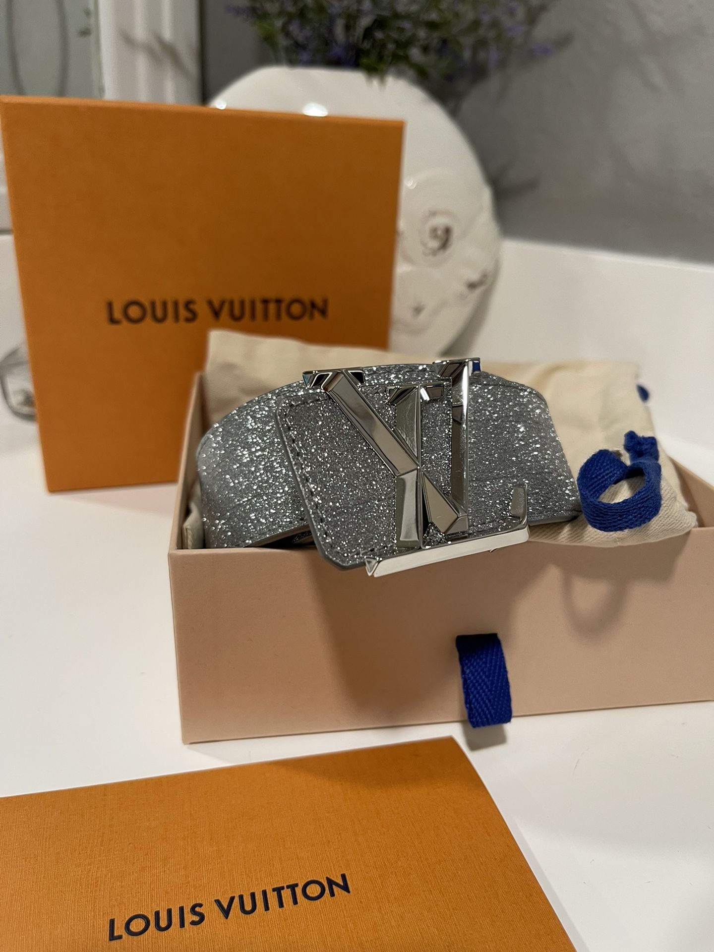 Rare Louis Vuitton Sequin Belt – Gem de la Gem