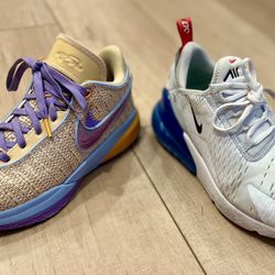 Nike Boys LeBron & Nike Air Max Size 6.5