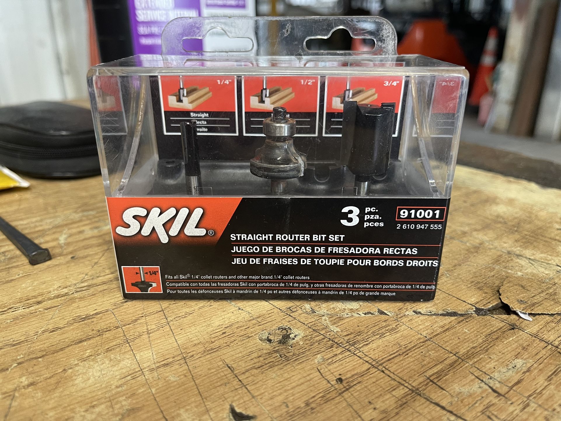 Skil Router Bit Set