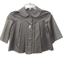 Girls black jacket poncho (M) I.N. Girl