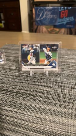 2025 Topps Now WS Orel Hershiser And Yoshinobu Yamamoto 