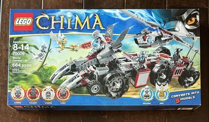 LEGO LEGENDS OF CHIMA: Worriz's Combat Lair 70009