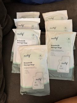 Milk storage bags