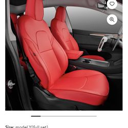 Tesla Model 3 Seat Covers Nappa Leather Car Seat Covers, for Tesla Model 3  2023 - 2017 Car Interior Cover All Weather