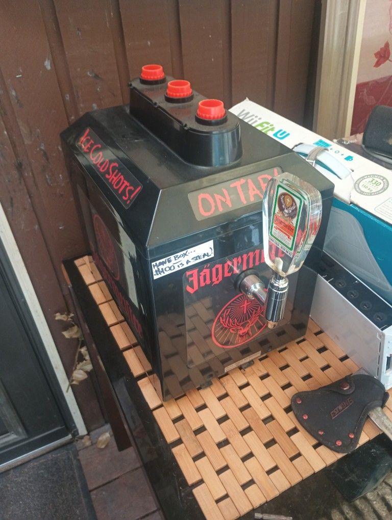 Jagermeister Chiller Dispenser. Must For Any Man Cave