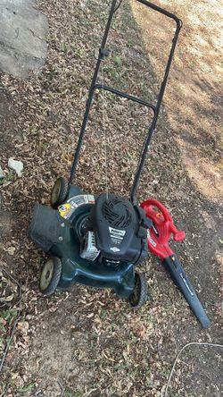 Lawn mower and leaf blower