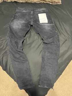 purple brand p002 black jeans