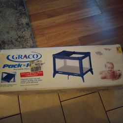 Brand New Graco Pack N 'Play With Changing Table "Blue"