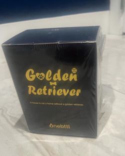 Onebttl pair of Golden Retriever glasses/tumblers-brand new in the box.