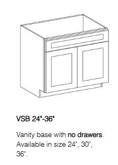 (Discounted) Bathroom Cabinet with 2 doors, 24 inch , 30 inch , 36 inch , Bathroom Vanity Sink Cabinet(White,Blue,Oak,Green,Grey, Slim Shakers)