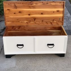 Cedar Lined Refinished Chest 