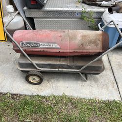 Dayton 150,000 BTU Kerosine Torpedo Heater