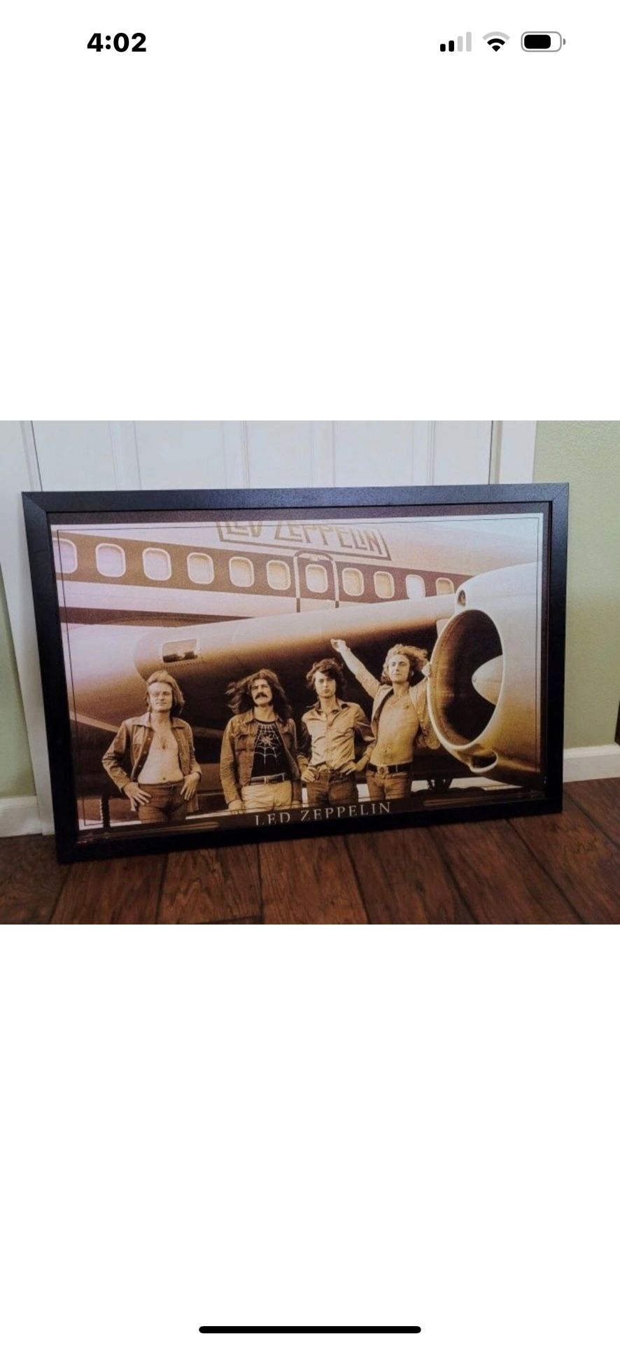 Large LED ZEPPELIN, 36" By 24",