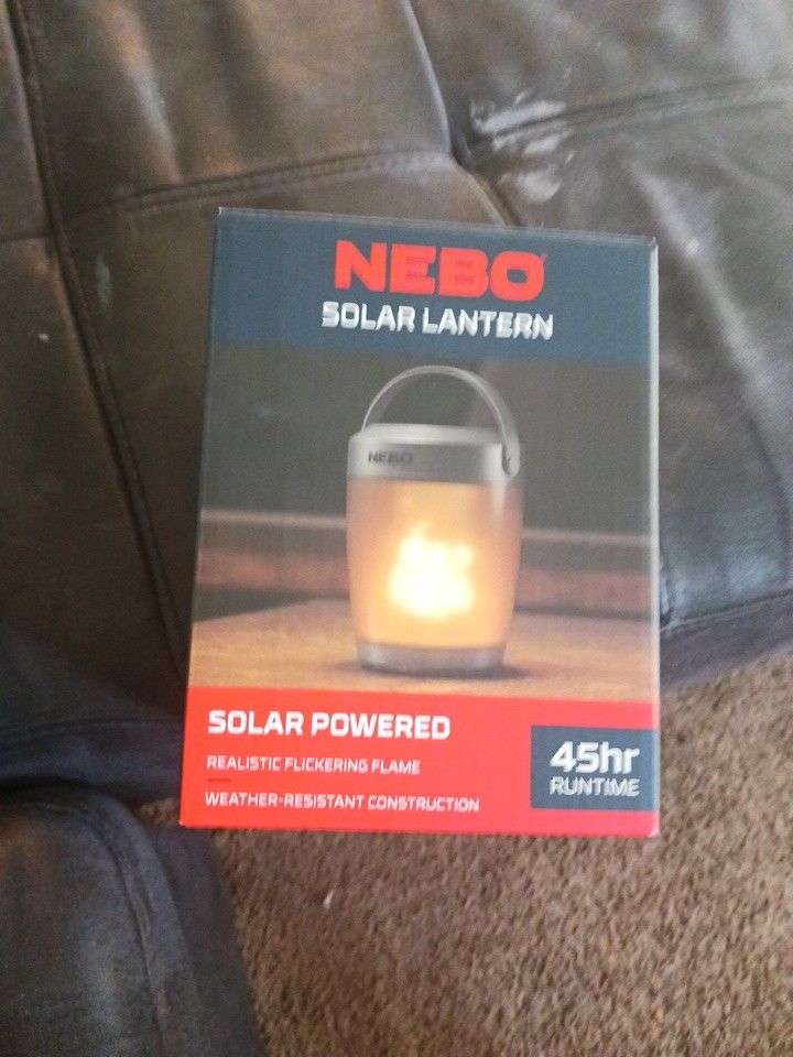 NEBO - SLIM MINI 250  & SOLAR LANTERN 
