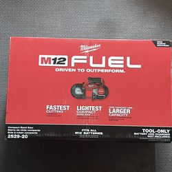 Milwaukee Fuel Band Saw M12 Tool Only New Nuevo 