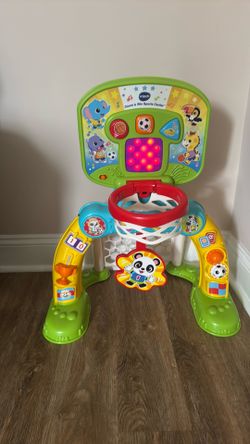 VTech Count & Win Sports Center with Basketball and Soccer Ball