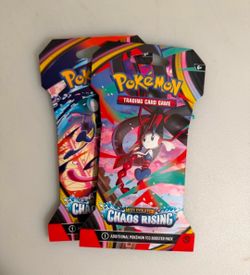 6 packs of Pokémon cards