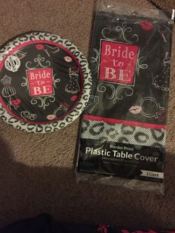 Bride to be decorations