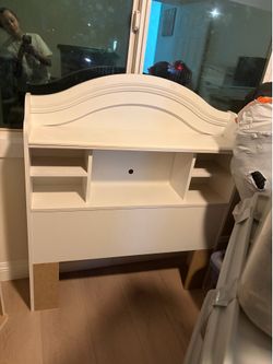 Twin bed frame with dresser and bed frame