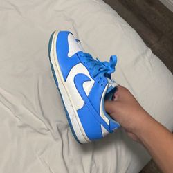 Blue Nike Dunks Size 2.5
