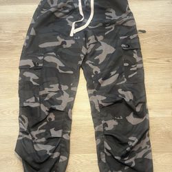 Black Camo Pants 