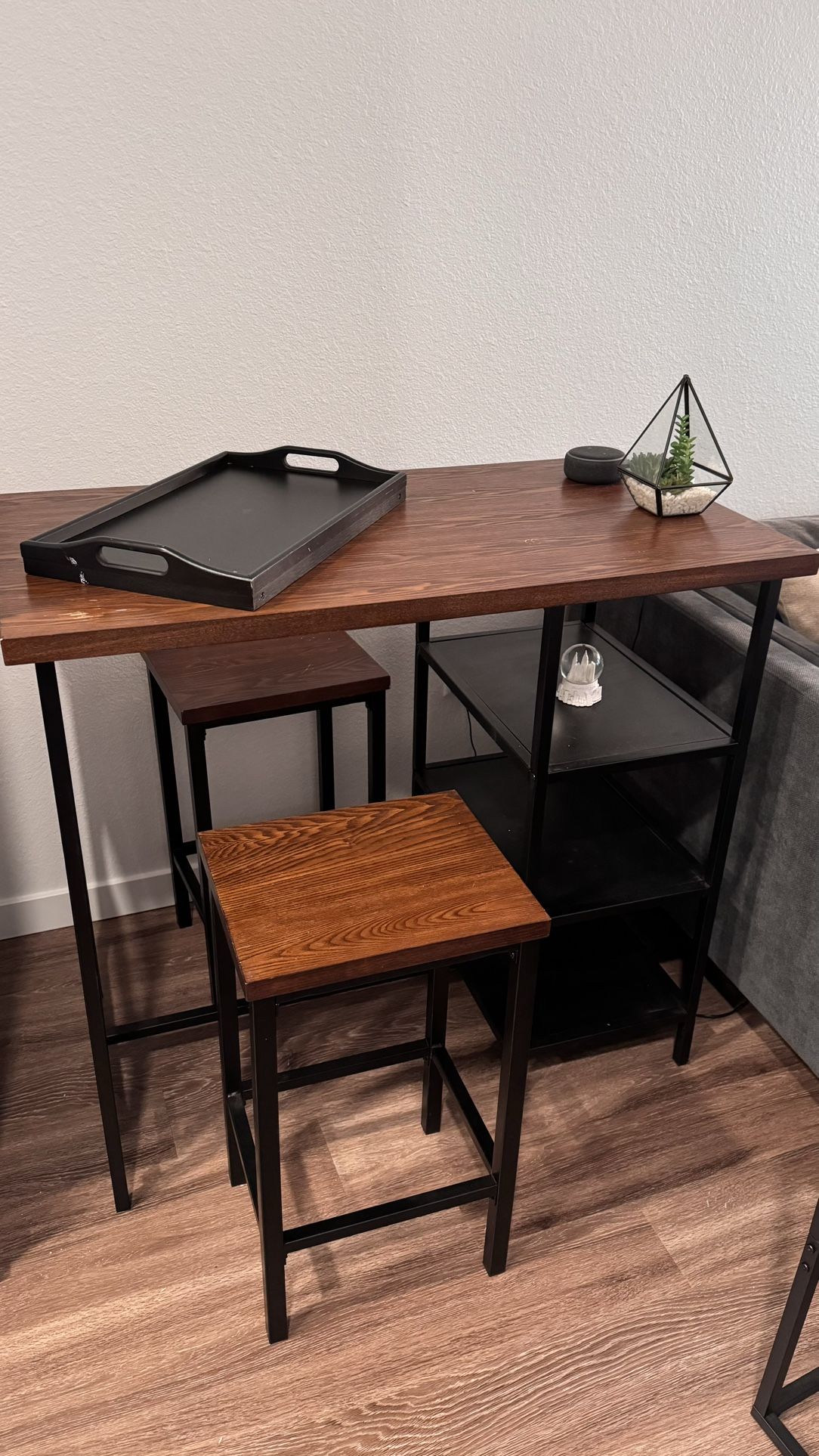 Hightop Table With Stools (AVAILABLE UNTIL APRIL 12)