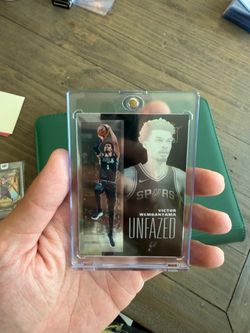 Victor Wembanyama Topps Unfazed NBA Card Spurs