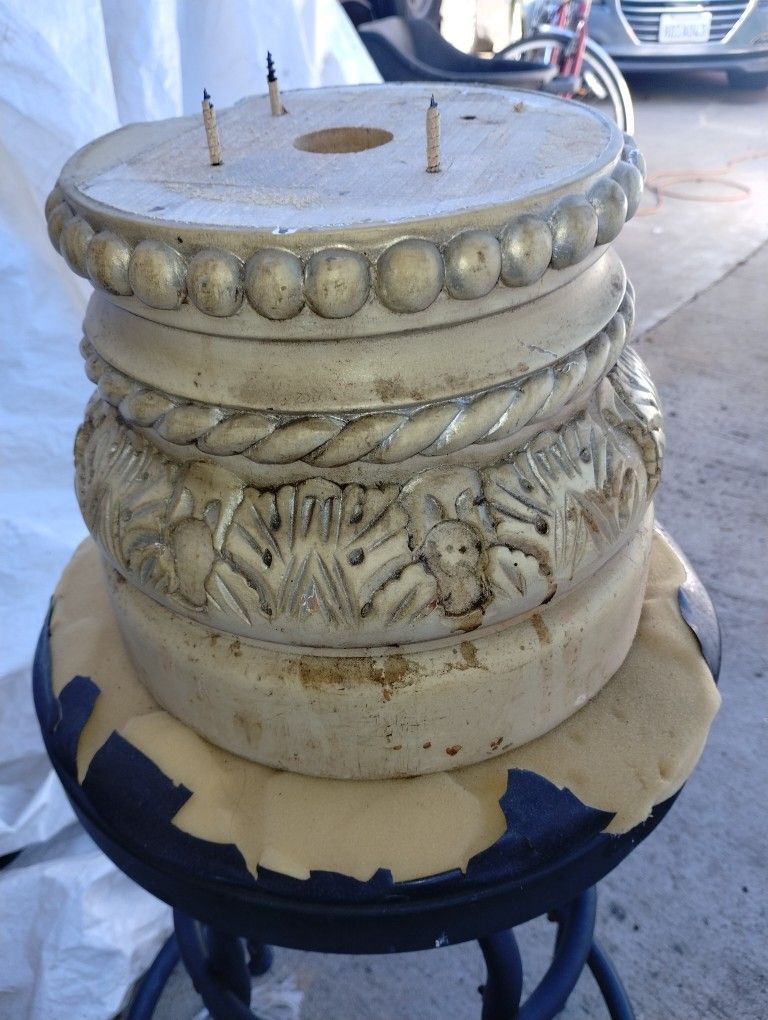 Antique Wooden Pedestal