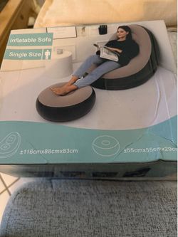 Inflatable sofa single size
