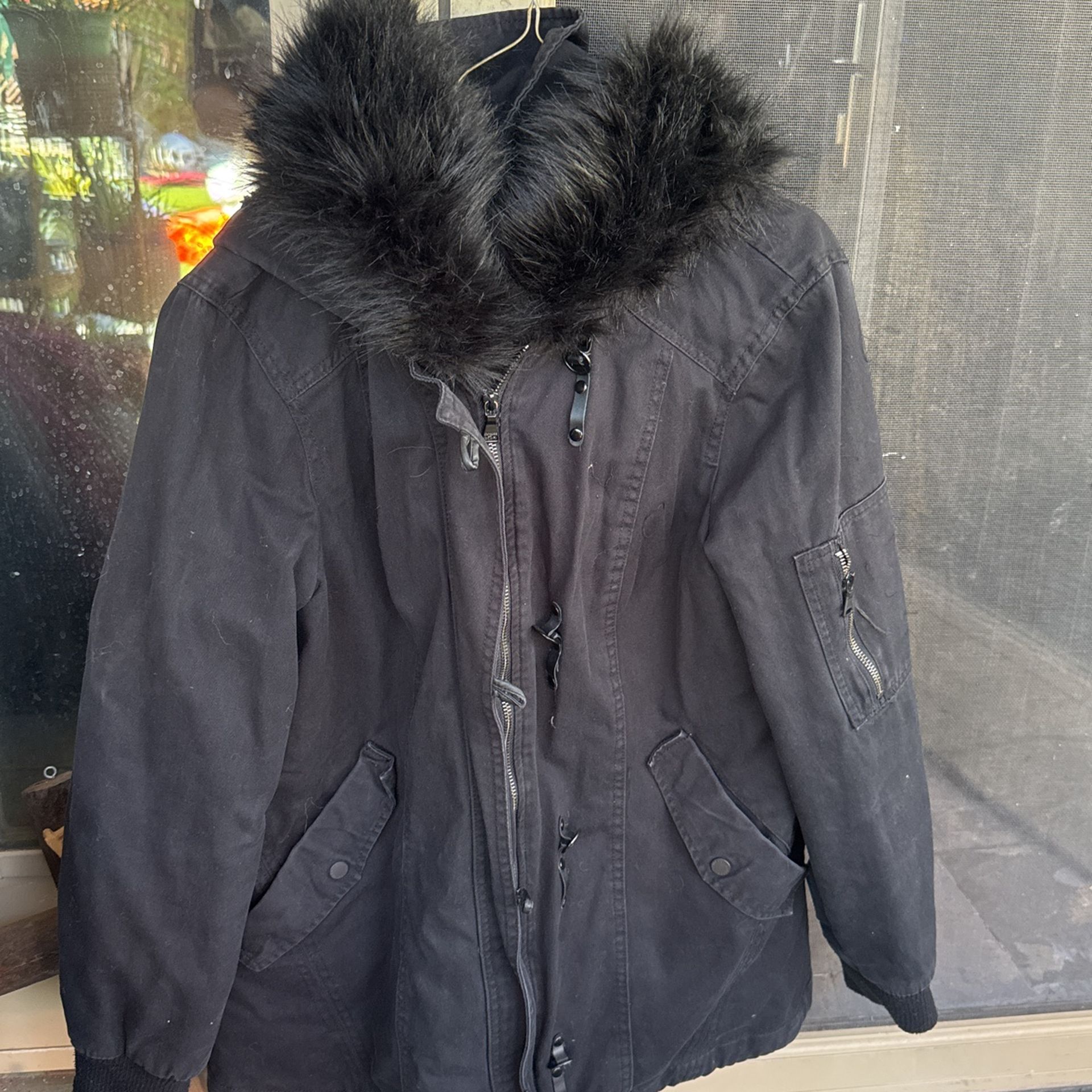 Womens Faux Fur Jacket