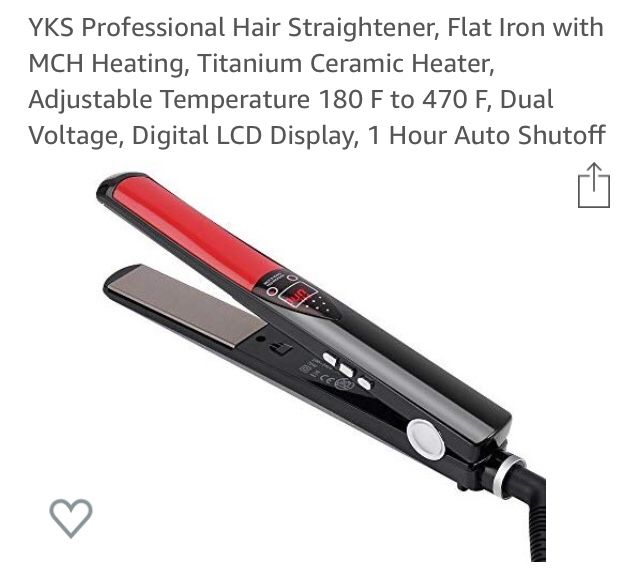 Hair straightener -brand new