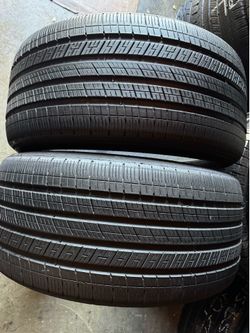 Pair of 265 40 21 Michelin Pilot sport as tires