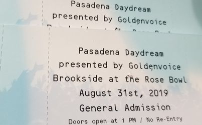 Day dream festival tickets. The cure