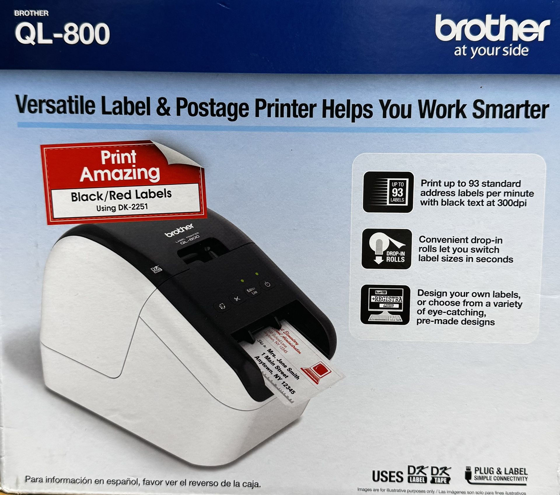 Brother QL-800 Label Printer