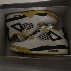 mens/womens Jordan 4 yellow vivid