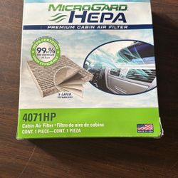 Cabin Air Filter (hepa) 2017 Silverado