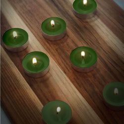 Mainstays Alpine Forest Scented Indoor/Outdoor Tealight Candles, 50 Count