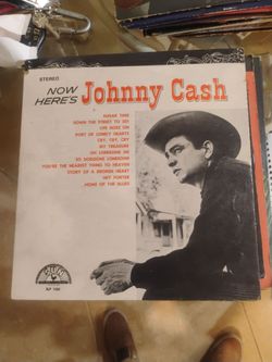Johnny Cash record now here's