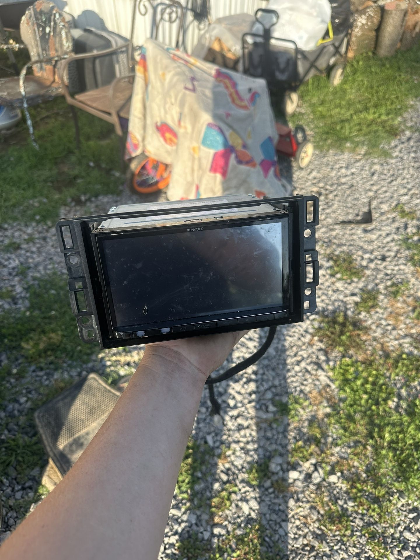 Kenwood Touch Screen Radio
