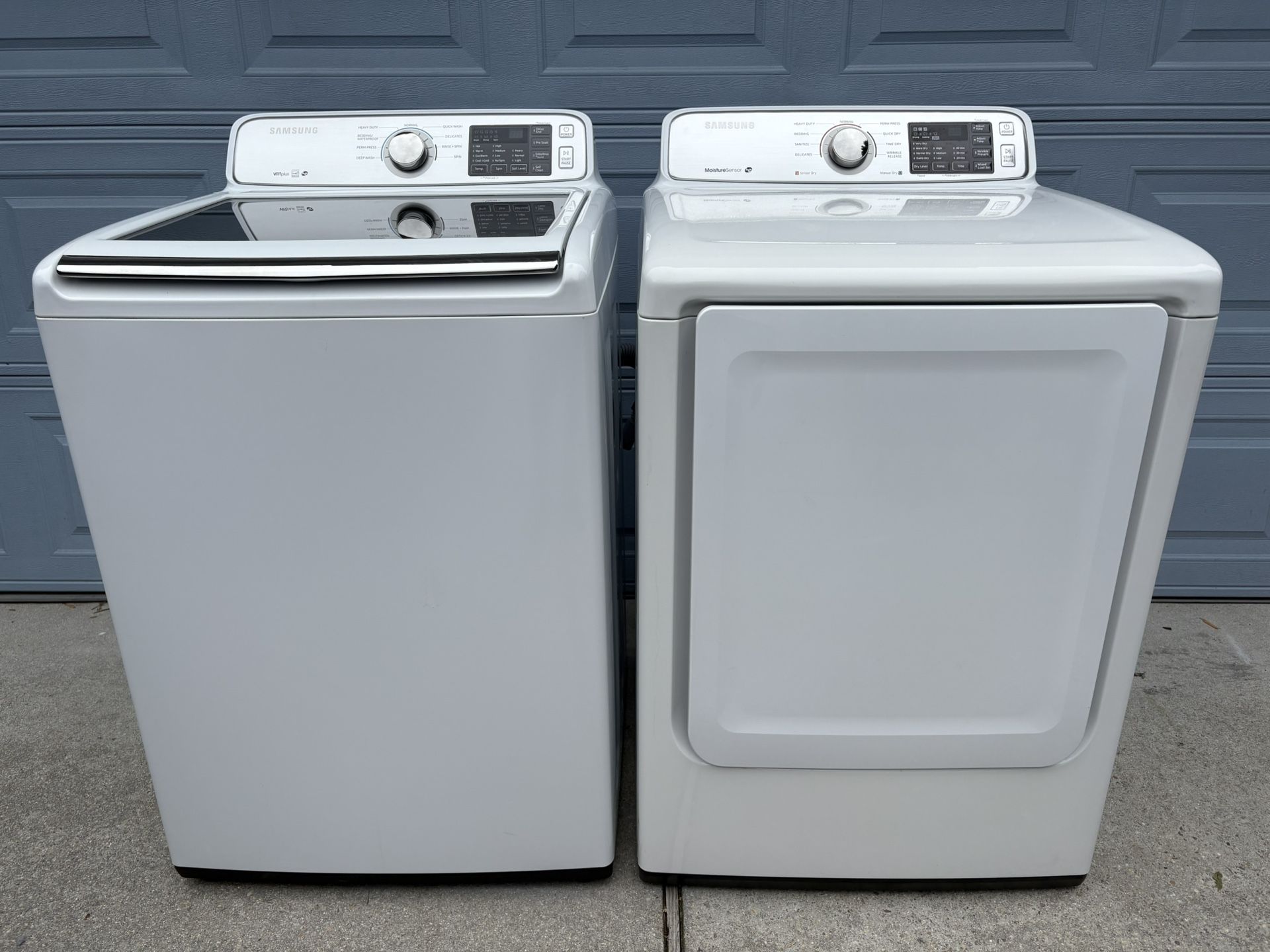 SAMSUNG SUPER CAPACITY WASHER AND DRYER