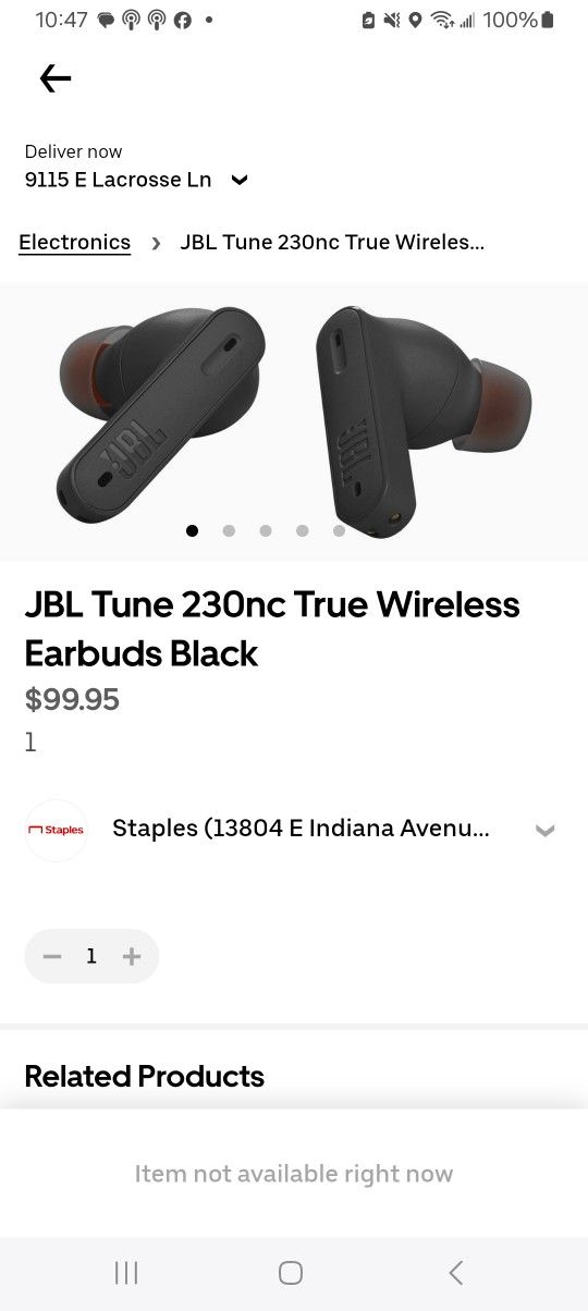 Jbl Bluetooth Ear Buds