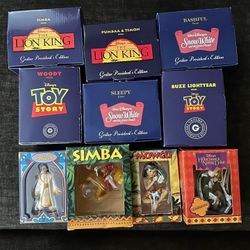 Disney Collectible Ornaments 35 Total 